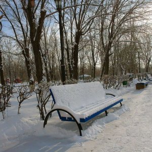 В парке Дома Офицеров